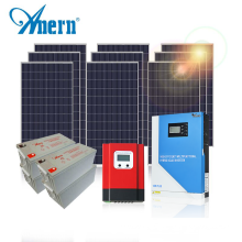 10KW off grid solar power system home with roof basket